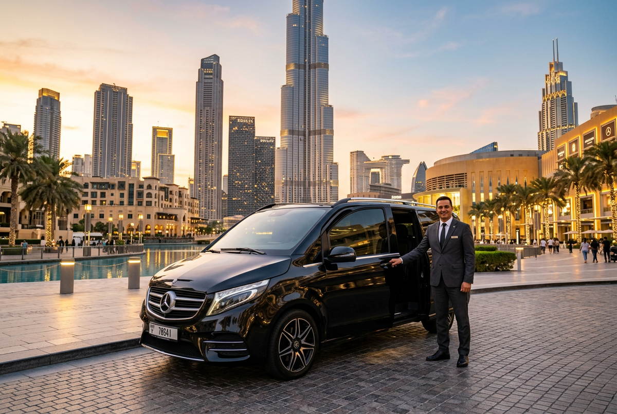Luxury Van Rental Dubai: Premium Chauffeur-Driven Travel for Groups
