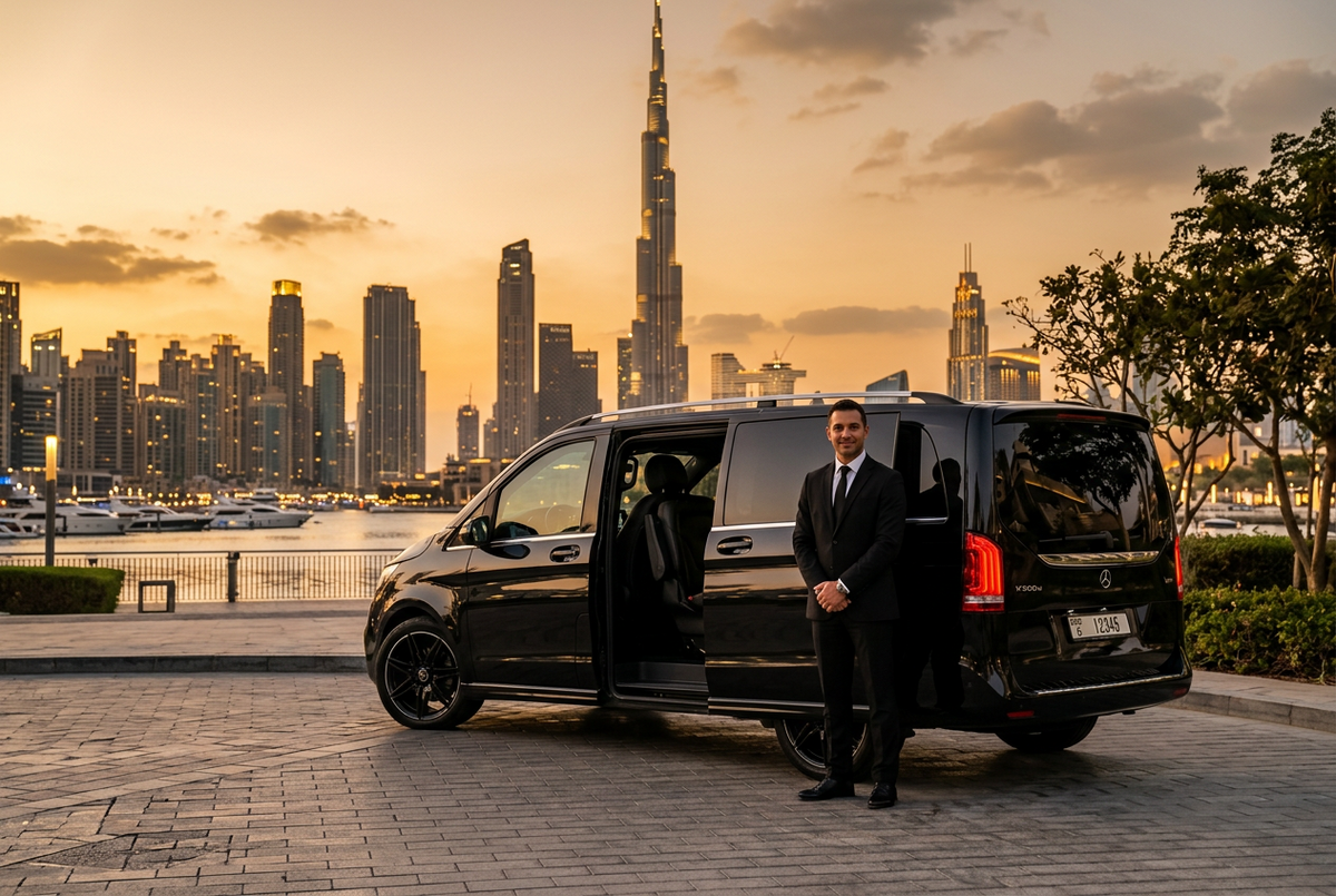 Mercedes V-Class Rental Dubai: Luxury Chauffeur-Driven Travel