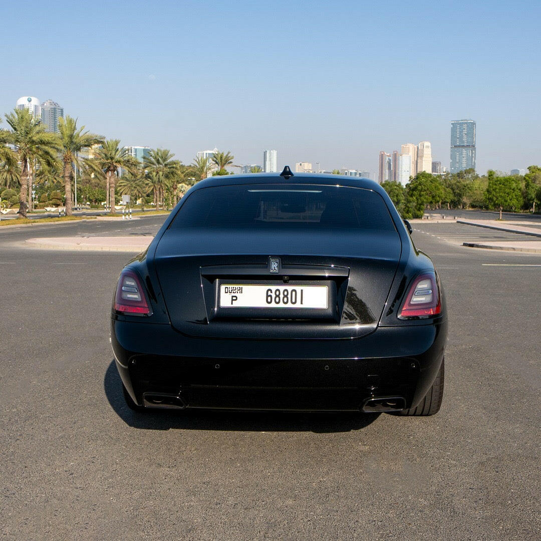 Hire Rolls Royce Royal Black in Dubai