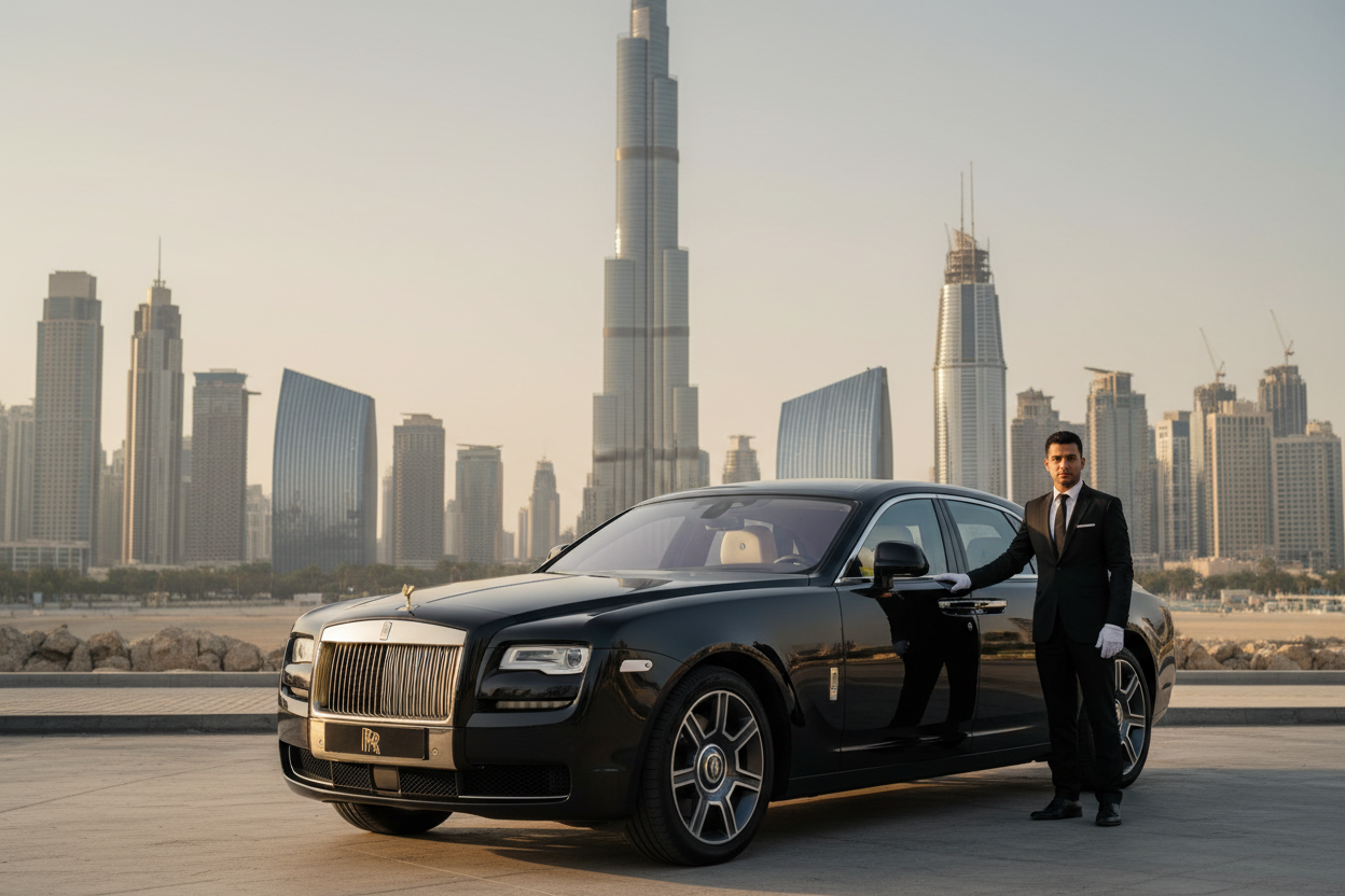 Luxury Chauffeured Car Service in Dubai