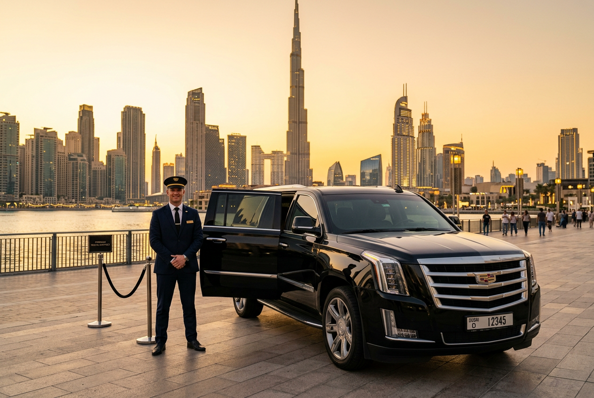 Luxury SUV Rental Dubai with Driver for Premium Travel