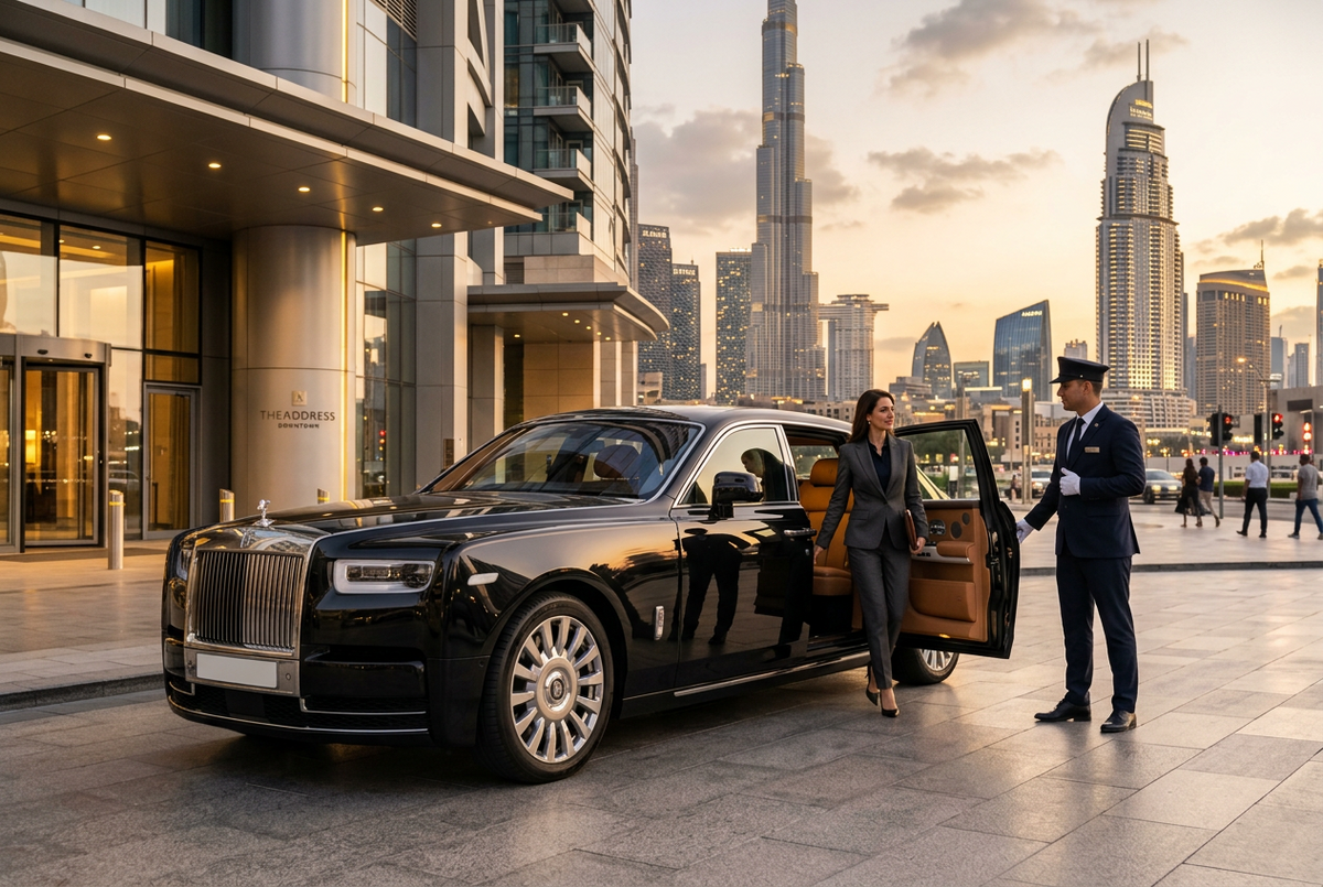 Rolls-Royce Chauffeur Service Dubai for Luxury Travel