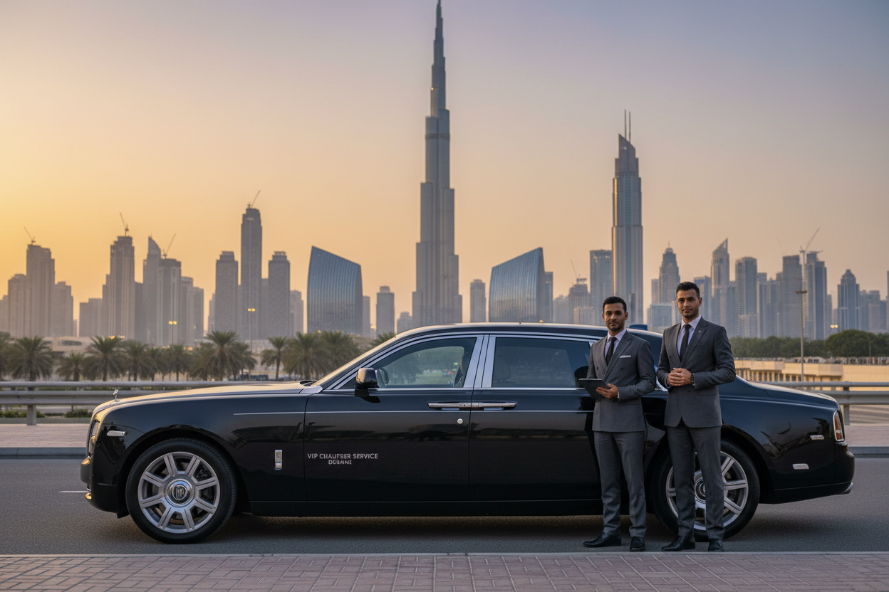 VIP Chauffeur Service Dubai for Luxury Travel and Executive Transportation